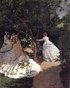 Claude Monet Femmes an Fardin Spain oil painting artist